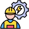 Стикер 46 Industrial Electricity