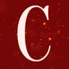 💥 Эмодзи «Бордовые буквы, иконки» для Telegram
