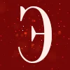 💥 Эмодзи «Бордовые буквы, иконки» для Telegram