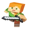 Обложка набора Minecraft персонажи (Майнкрафт)