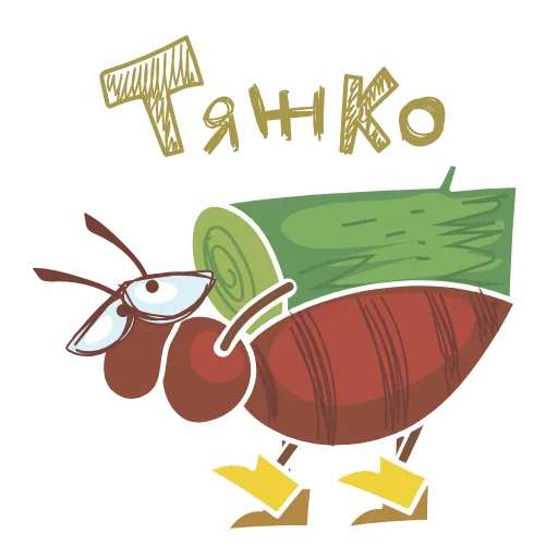 😔 Эмодзи «Насекомыши» для Telegram