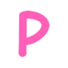 🩷 Эмодзи «Розовые буквы и чёрно-розовые иконки» для Telegram
