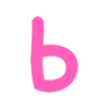 🩷 Эмодзи «Розовые буквы и чёрно-розовые иконки» для Telegram