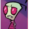 Стикер 57 🤩 Invader Zim