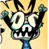 Стикер 43 🤩 Invader Zim