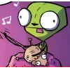 Стикер 20 🤩 Invader Zim