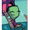 Стикер 15 🤩 Invader Zim