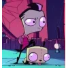 Стикер 5 🤩 Invader Zim