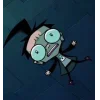 Стикер 7 🤩 Invader Zim