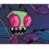 Стикер 14 🤩 Invader Zim