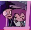 Стикер 8 🤩 Invader Zim