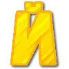 🟡 Эмодзи «Жёлтые буквы, цифры, иконки» для Telegram