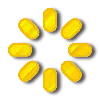 🟡 Эмодзи «Жёлтые буквы, цифры, иконки» для Telegram