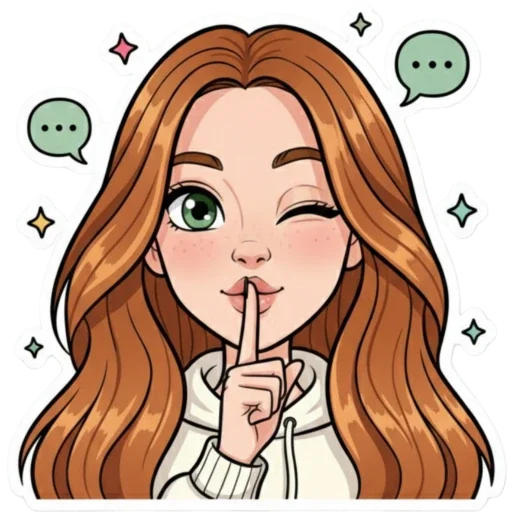 🤫 Стикер «Irinka» для Telegram
