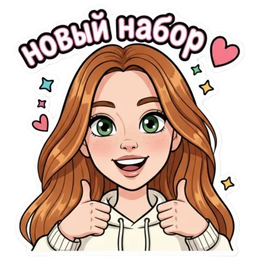 🆕 Стикер «Irinka» для Telegram