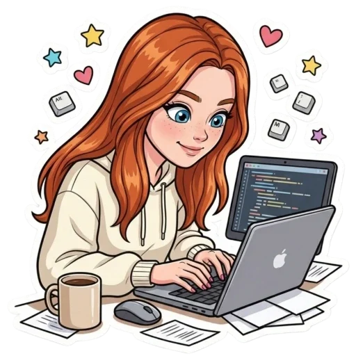☝ Стикер «Irinka» для Telegram