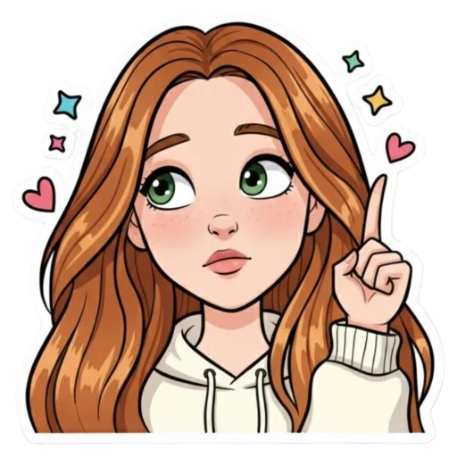 ☝ Стикер «Irinka» для Telegram