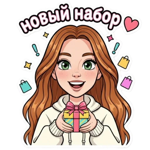 🆕 Стикер «Irinka» для Telegram