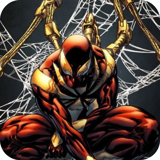 😏 Стикер «Iron Spider Man» для Telegram