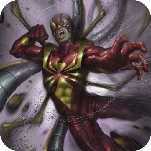 😧 Стикер «Iron Spider Man» для Telegram