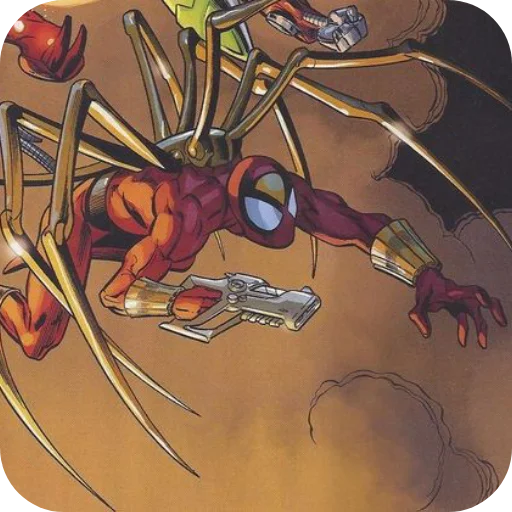 😠 Стикер «Iron Spider Man» для Telegram