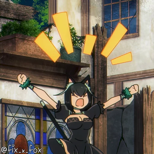😡 Стикер «Isekai Shikkaku» для Telegram