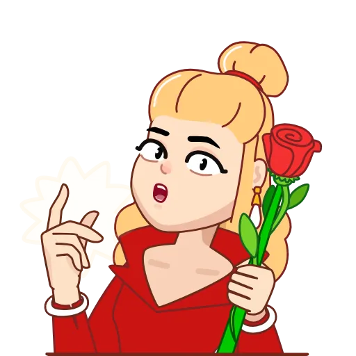 Стикер 2 🫣🌹😒😢😠😎