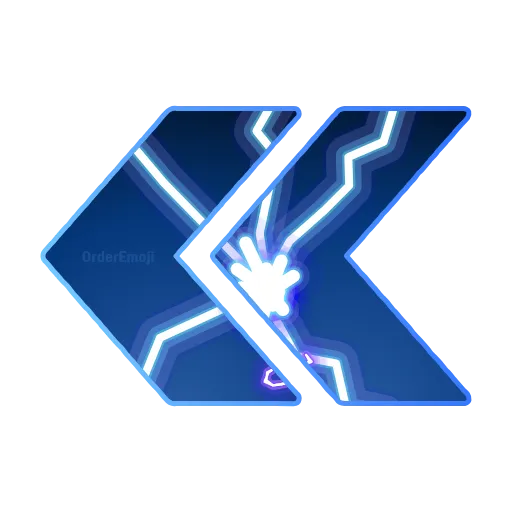 Стикер 53 Lightning #foradmins #decor #font