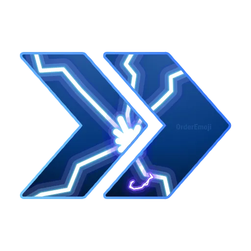Стикер 52 Lightning #foradmins #decor #font