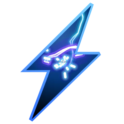 Стикер 56 Lightning #foradmins #decor #font
