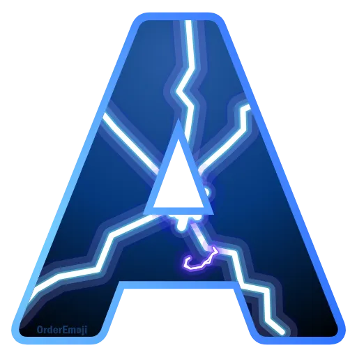Стикер 2 Lightning #foradmins #decor #font