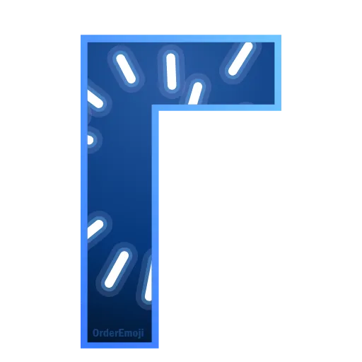 Стикер 61 Lightning #foradmins #decor #font