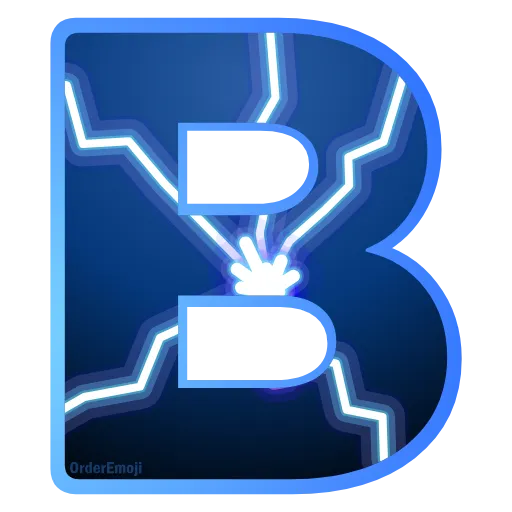 Стикер 3 Lightning #foradmins #decor #font