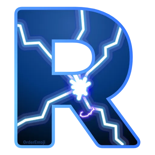 Стикер 19 Lightning #foradmins #decor #font