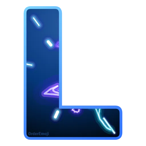Стикер 13 Lightning #foradmins #decor #font