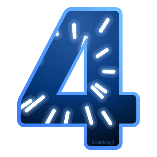 Стикер 32 Lightning #foradmins #decor #font