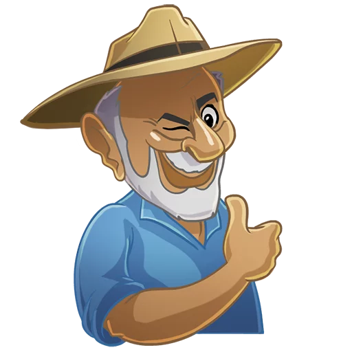 Стикерпак JacqueFresco для Telegram