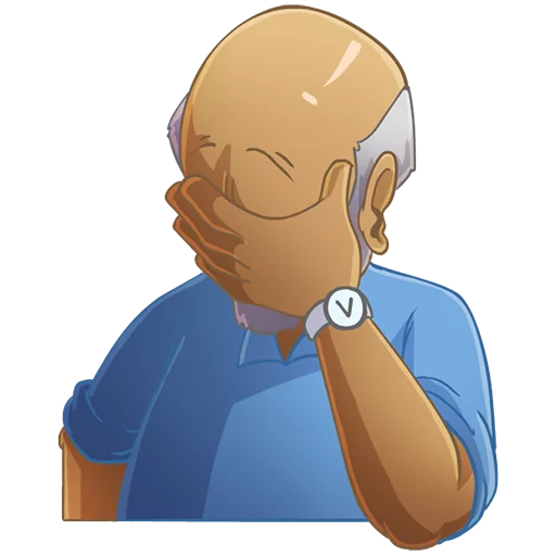😡 Стикер «JacqueFresco» для Telegram