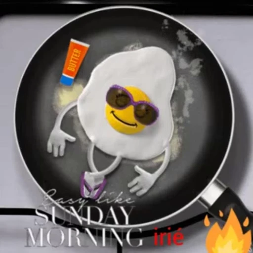 🍳 Стикер «Fried Egg» для Telegram