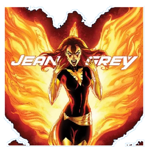 Стикер 3 Jean Grey
