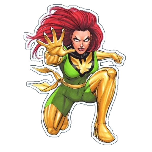 Стикер 16 Jean Grey
