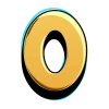 🤩 Эмодзи «Жёлтые буквы» для Telegram