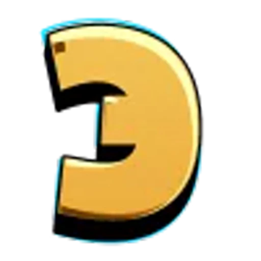 🤩 Эмодзи «Жёлтые буквы» для Telegram
