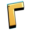 🤩 Эмодзи «Жёлтые буквы» для Telegram