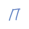 😙 Эмодзи «Минималистичный тонкий шрифт , два цвета» для Telegram