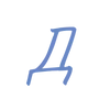 🥹 Эмодзи «Минималистичный тонкий шрифт , два цвета» для Telegram