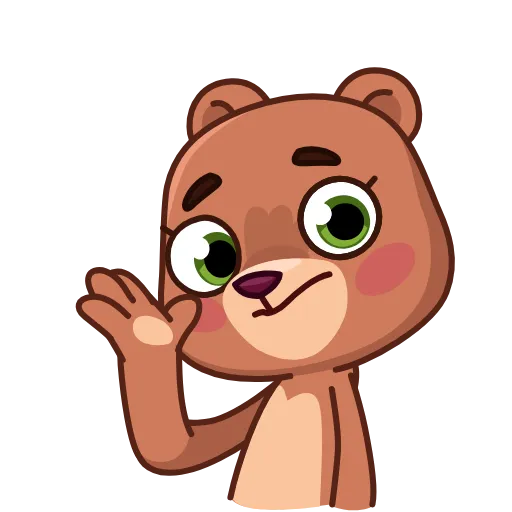 Стикер 6 Jo Bear