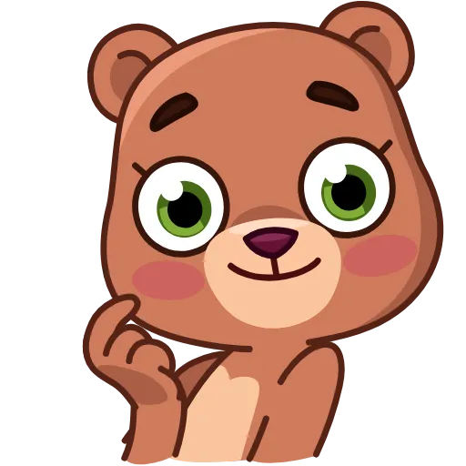 Стикер 21 Jo Bear