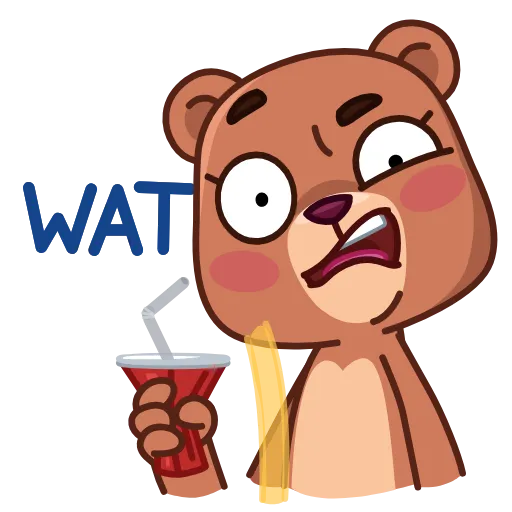 Стикер 8 Jo Bear