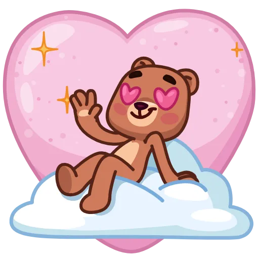 Стикер 7 Jo Bear